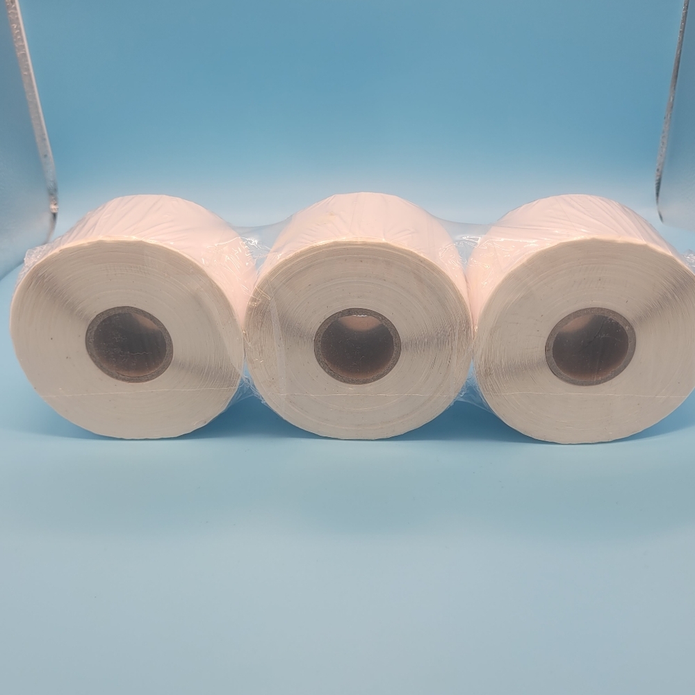 NIB Thermal Labels (3 roll) Use for QR Codes 1300 PER ROLL